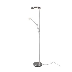 Trio vloerlamp Barrie nikkel mat